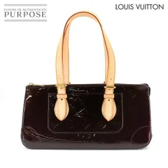 未使用 展示品 ルイ ヴィトン LOUIS VUITTON モノグラム ヴェルニ ローズウッド アヴェニュー ショルダー バッグ アマラント 90314110