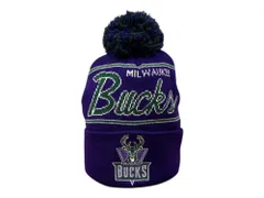 mitchell&ness (ミッチェルアンドネス) milwaukee bucks NBS ニット帽 MM21008 パープル メンズ/078のサムネイル