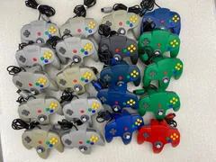 ニンテンドー64　コントローラー　ジャンク まとめ売り　20点