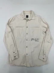 ザラ アイボリー デニム シャツ ジャケット (M)