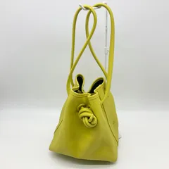 VASIC ヴァジック Bond Mini ボンド ミニ 2way ハンドバッグ ショルダーバッグ シトロン イエローグリーン【中古】 Aランク　2_274