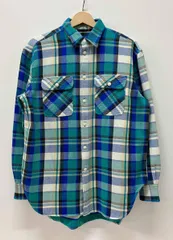 POLO RALPH LAUREN ポロ ラルフローレン ネルシャツ 現行 チェック マルチカラー サイズS グリーン ブルー 綿 100% インド製 タグ付き