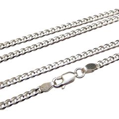 アバランチ シルバー 925 マイアミネックレス 45cm 喜平チェーン