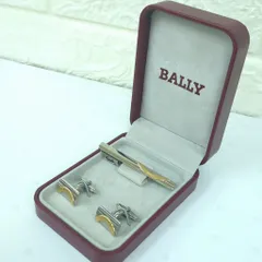 バリー ネクタイピン カフリンクス セット シルバー ゴールドカラー