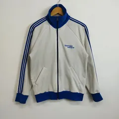 80s Sportsman Mizuno ミズノ トラックジャケット ジャージ サイドライン Y2K 平成 ブロークコア 90s 古着 VINTAGE ホワイト ブルー系 C814