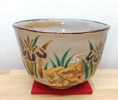 乾山写定家詠十二ヶ月歌絵銘々湯呑み 幸泉窯 平泉謹製 藤原定家『詠