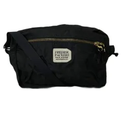 フレドリックパッカーズ FREDRIK PACKERS ショルダーバッグ 斜めがけ ウエストバッグ ブラック