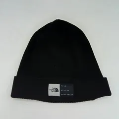 THE NORTH FACE ザノースフェイス ニット帽 ビーニー ブラック 黒 アクティブサマー FREE NN02079 ロゴ HBK11-3