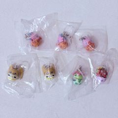디지몬 어드벤처 메지루시 액세서리 가챠 가챠 4종 7점