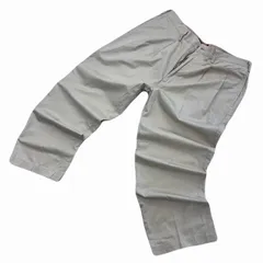 リーバイス チノパンツ メンズ W40 オフホワイト ツータック コットン レッドタブ 大きめ 太め  定番 人気 ライトベージュ リラックス