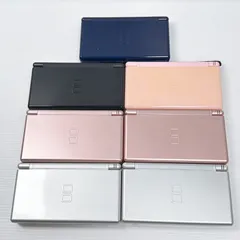 ジャンク品 DS Lite メタリックロゼ  グロスシルバー ノーブルピンク エナメルネイビー ジェットブラック 7台セット 通電OK Nintendo dslite DSLITE DS Lite 任天堂 管理番号M1594