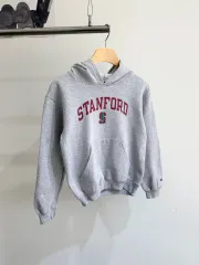 CHAMPION グレー フード付きTシャツ