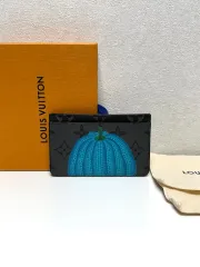 (限定モデル/A級) Louis Vuitton X 草間彌生 モノグラム カードウォレット