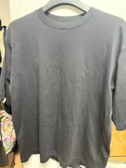 UNIQLO(ユニクロ) u エアリズム オーバーサイズ 半袖Tシャツ 黒 XL