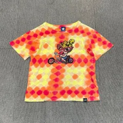 ヒステリック グラマー ヒステリックミニ タイダイ柄 クロップド Tシャツ