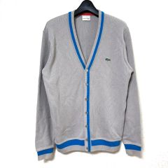 L 100 ラコステ ニットカーディガン ジャケット LACOSTE