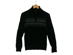 k04241127071　BANANA REPUBLIC　Mサイズ　黒×グレー　　トップス　ニットorセーター　秋冬