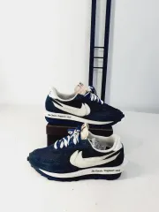 ナイキ SACAI フラグメント LDワッフル ブラック/ブルー/ネイビー 275