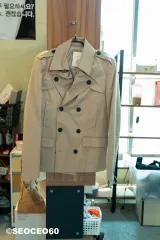 メンズ トレンチジャケット ベージュ