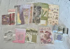 ヴィンテージ デコレーションダイアリー 用品 セット