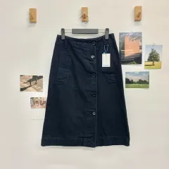 ( W 1 ) MHL MARGARET HOWELL(マーガレットハウエル) コットン スカート