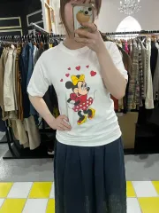 Disney Disney(ディズニー) ミニ 半袖Tシャツ ( made in U S A )