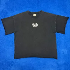 VANS(ヴァンズ) 半袖 クロップドTシャツ F