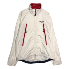 POLO SPORT ポロスポーツ ラルフローレン ウィンドブレーカージャケット スポーツ ホワイト(メンズ M)中古 古着 X6038のサムネイル