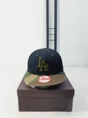 NEW ERA(ニューエラ) 帽子 la ドジャーズ スナップバック ブラック カモフラージュ