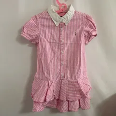 ベビー服 女の子服 幼児服 子供服 ポロ ワンピース 3T