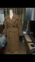 ビック襟トレンチコート