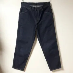 32 /ユニクロ ワイド テーパードフィット ジーンズ/ ー 1539