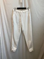 UNIQLO 白 コットン イージーパンツ (M)