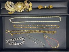 まとめ売り】アクセサリー 大量 12点以上 ネックレス ブローチ カフス