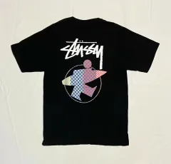 STUSSY(ステューシー) サーフマン チェック柄 半袖 Tシャツ
