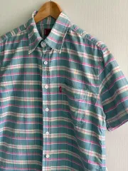 LEVI'S(リーバイス) 赤タブ 半袖 チェック シャツ