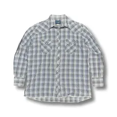 XL Wrangler(ラングラー) ヴィンテージ チェック ウエスタンシャツ 夏