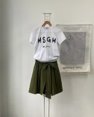 MSGM ラップスタイル ハーフパンツ