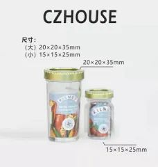 ミニチュア クリアボトル 食玩 **人形用