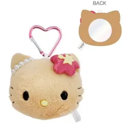 サンリオ 日焼けキティ 90 ' s ボセルボスル 鏡 マスコット キーホルダー