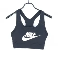 NIKE(ナイキ) レディース チェストパッド スポーツブラ 黒 ( HU39459 )