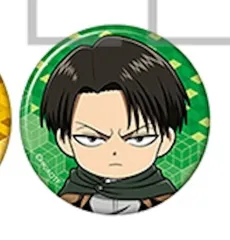 進撃の巨人 キャラクターバッジ リヴァイ