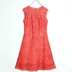 TADASHI SHOJI》ノースリーブ ドレス シルク100% レッド - メルカリ