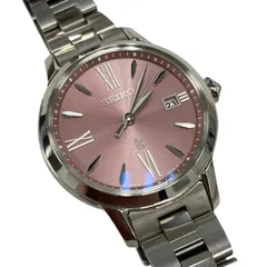 ★稼働品★セイコー SEIKO ルキア LUKIA グロウ SSVW219  電波ソーラー  ピンク文字盤 レディース 腕時計 キングラム[01]