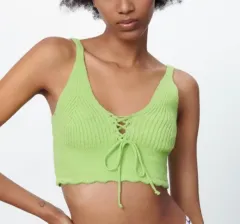 ZARA(ザラ) ニット タンクトップ