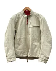 クシタニ KUSHITANI Single Riders Jacket シングル ライダース ジャケット ジップアップ バイカー アウトドア アウター 薄茶 ジャケット 無地 ベージュ 2XLサイズ 104MT-2927のサムネイル