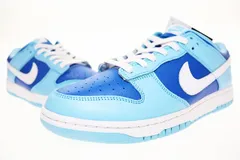 ナイキ NIKE DUNK LOW RETRO QS ARGON BLUE 2022 27.5cm DM0121-400 ダンク ロー レトロ アルゴン ブルー 【ブランド古着ベクトル】【中古】▲■260323