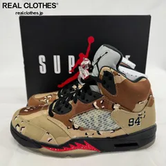 2026年最新】supreme air jordan 5 retroの人気アイテム - メルカリ