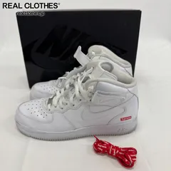 Supreme×NIKE/シュプリーム×ナイキ AIR FORCE 1 MID SP/エアフォース1 ミッド ホワイト FZ8784-100/27.5