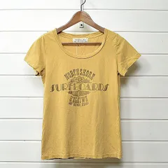 レミレリーフ ダメージ Tシャツ F マスタード Remi Relief｜21e2010*Aのサムネイル